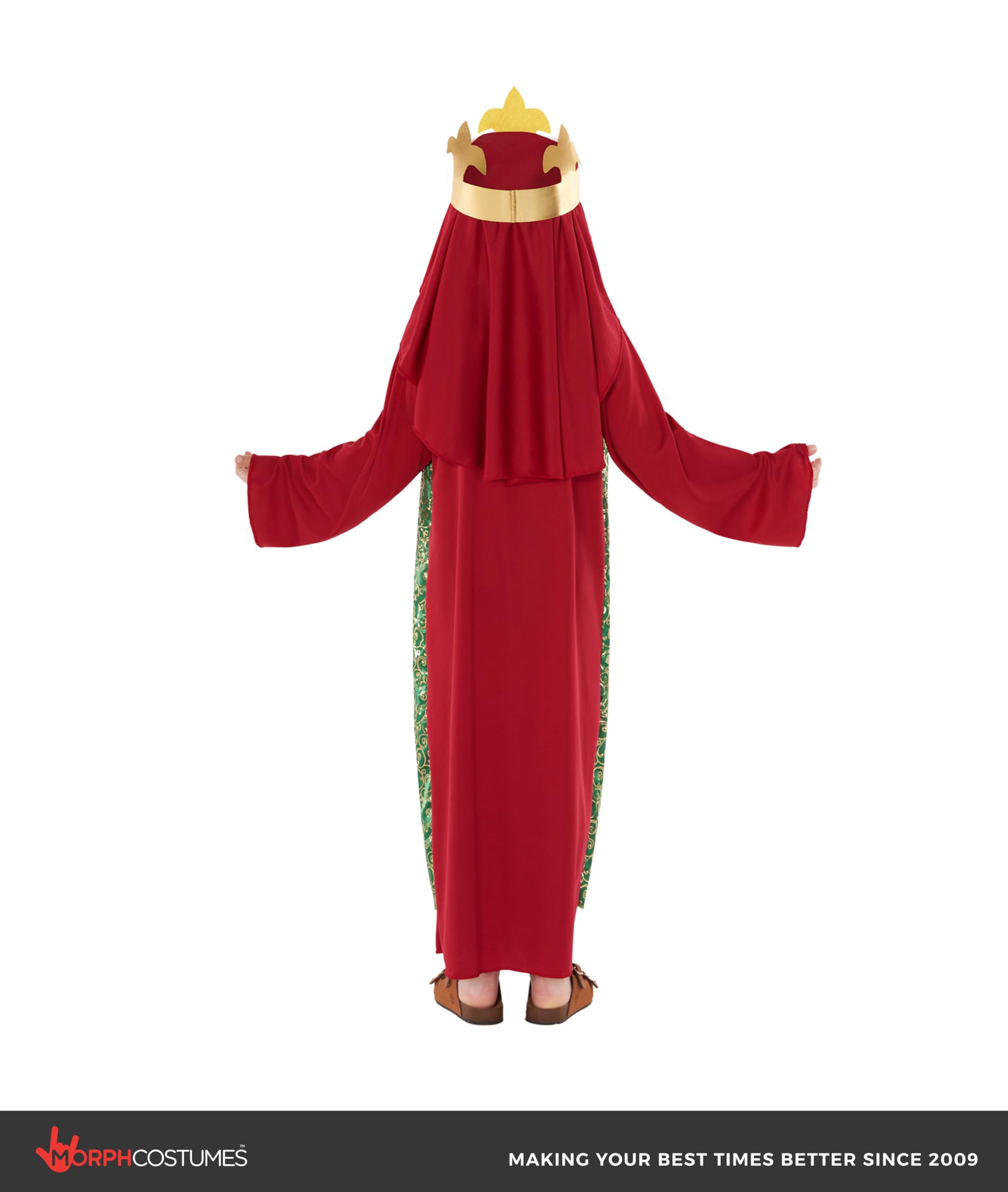 Morph 3 Wise Men Costume Kids, Biblical Nativity Costume, Catholic Saint Outfit, Three Kings Dress Up - Image 6