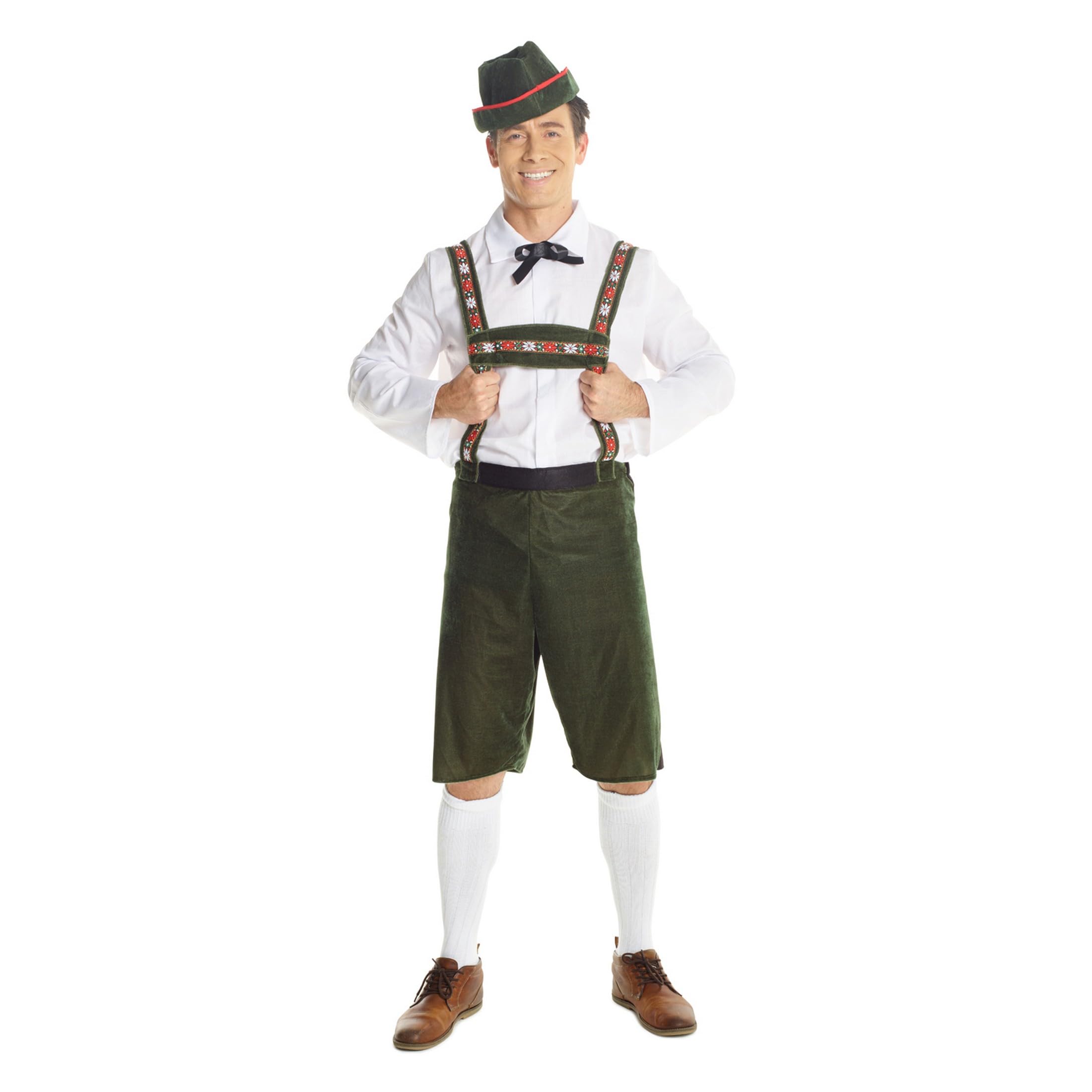 Morph Lederhosen Men Costume, Bavarian Oktoberfest Outfit, German Traditional Attire for Men, Festive Celebration Wear - Image 7