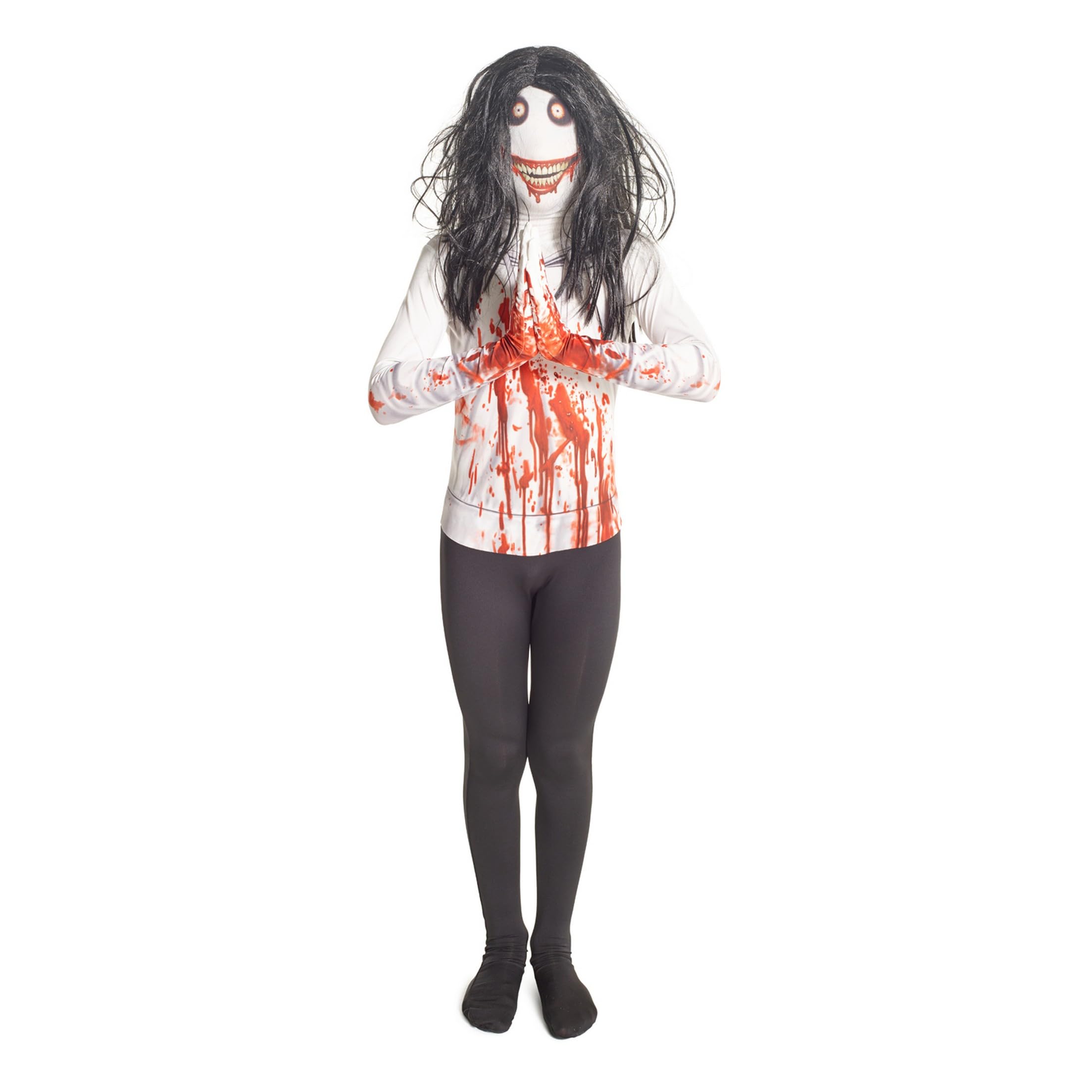 Morphsuits Jeff The Killer Costume for Kids, Scary Body Suit Costume, Scary Boys Costumes, Kids - Image 7