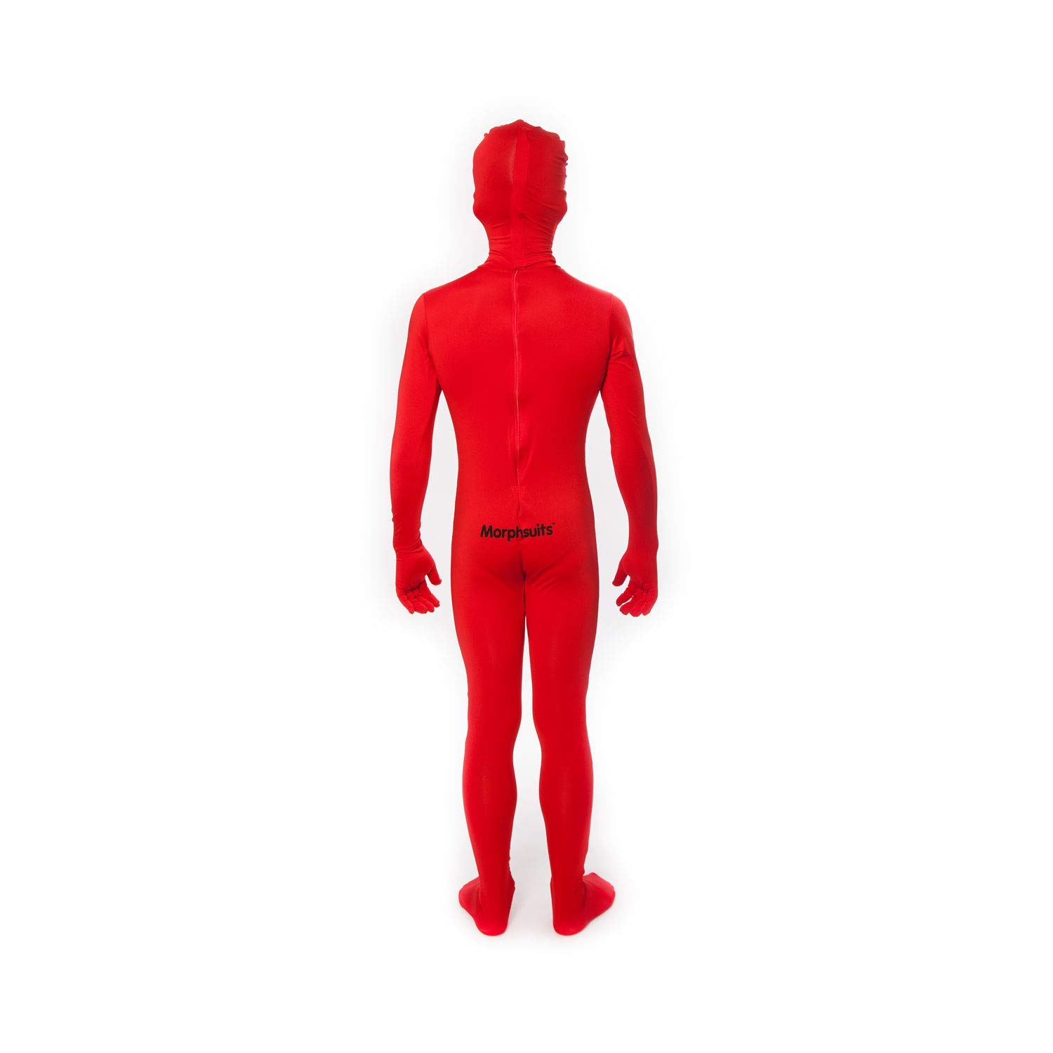 Morphsuits Kids Red Bodysuit Costume, Kids Red Suit Costume, Boys Small - Image 3