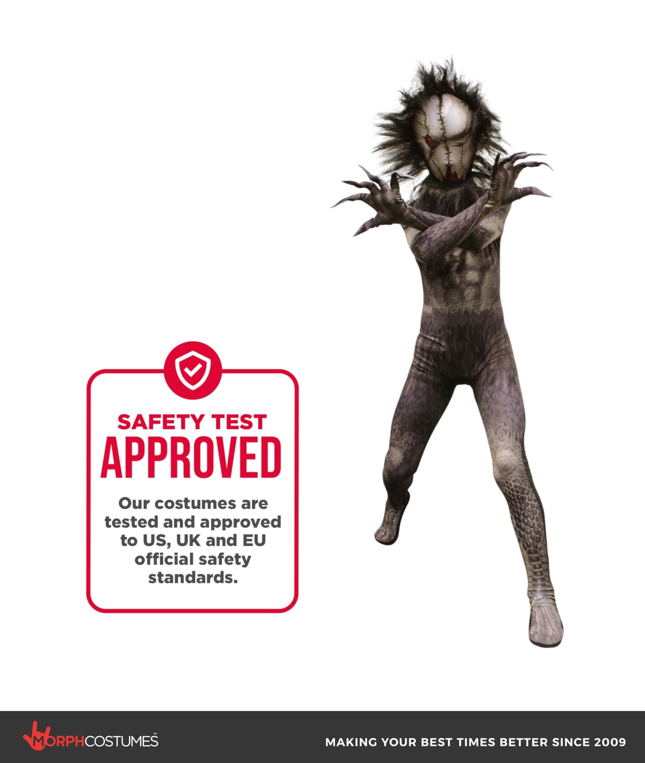 Morphsuits Seedeater Kids Morph Suit Costume, Scary Halloween Costumes For Boys, Boys Halloween Costume - Image 3
