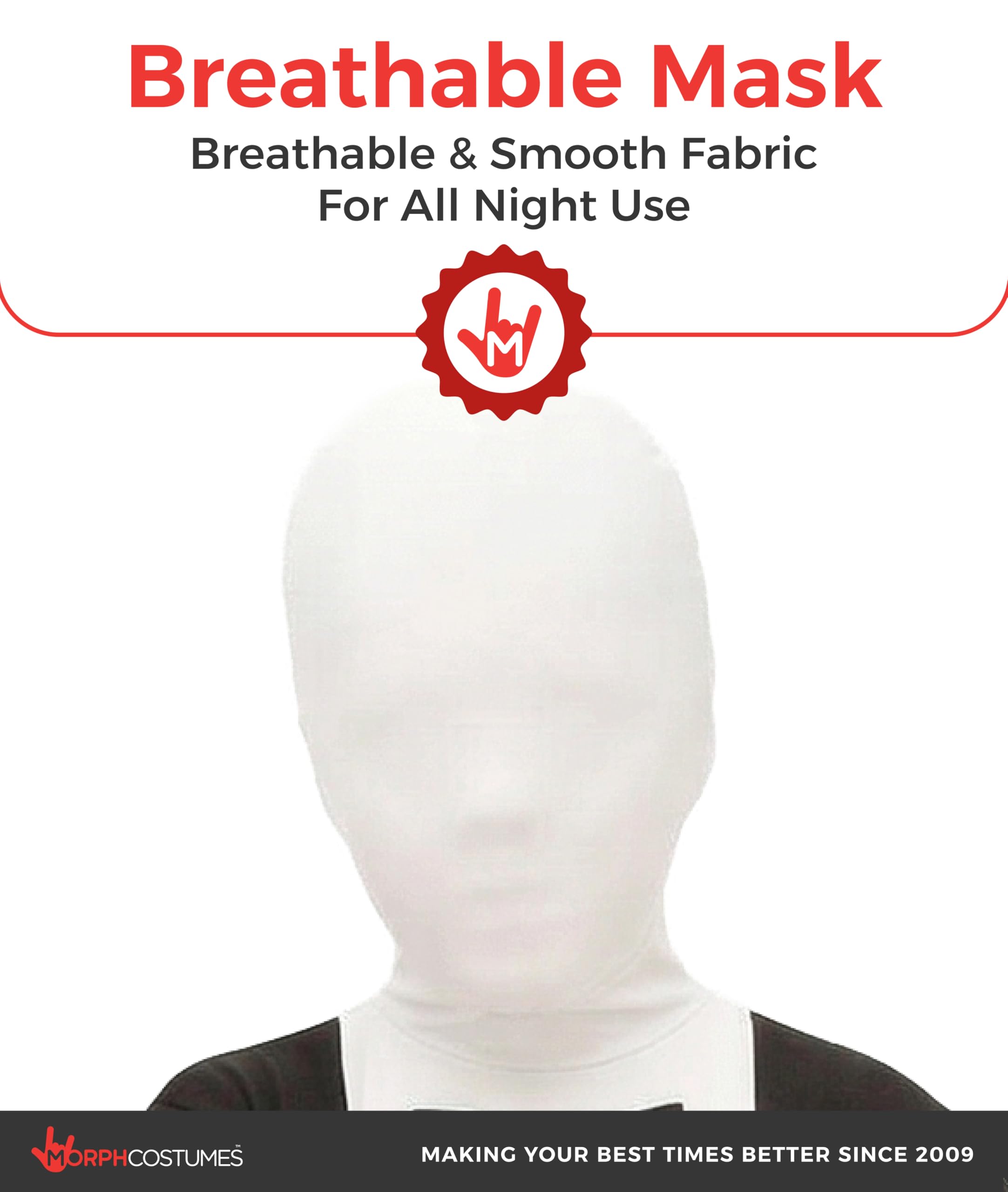 Morphsuits Tuxedo Kids Black Morph Suit, Boys Black Morph Suit, Kids Black Bodysuit Costume, Zentai Suit Scary Costumes Kids - Image 4